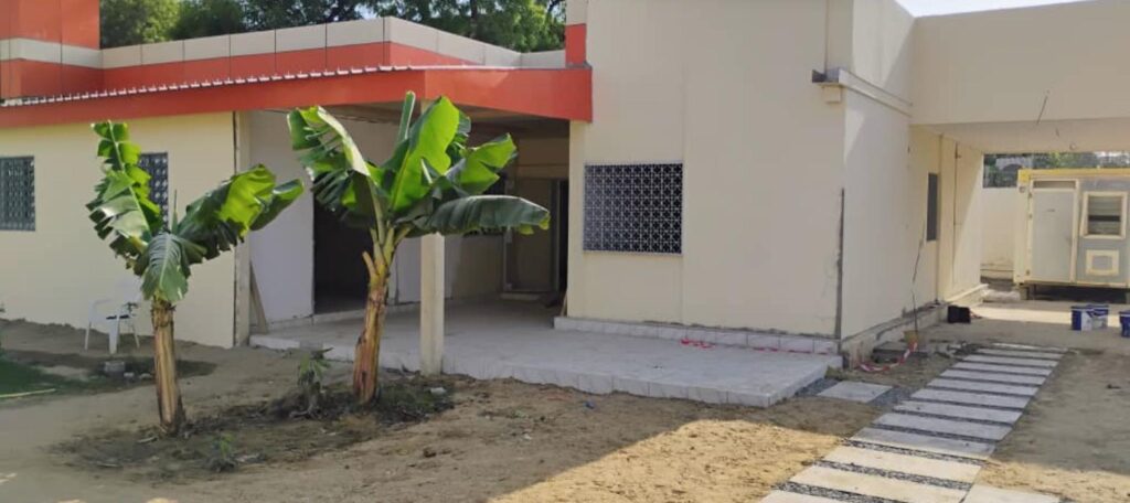 Renovated villa converted into TOTCO office space on the TPC premises in N’Djamena, Chad